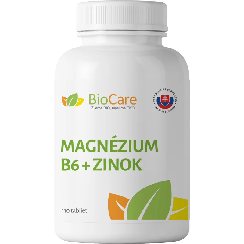 Magnézium Vitamín B6 a zinok - stop kŕčom (2×110 tabliet) DUO pack 1+1
