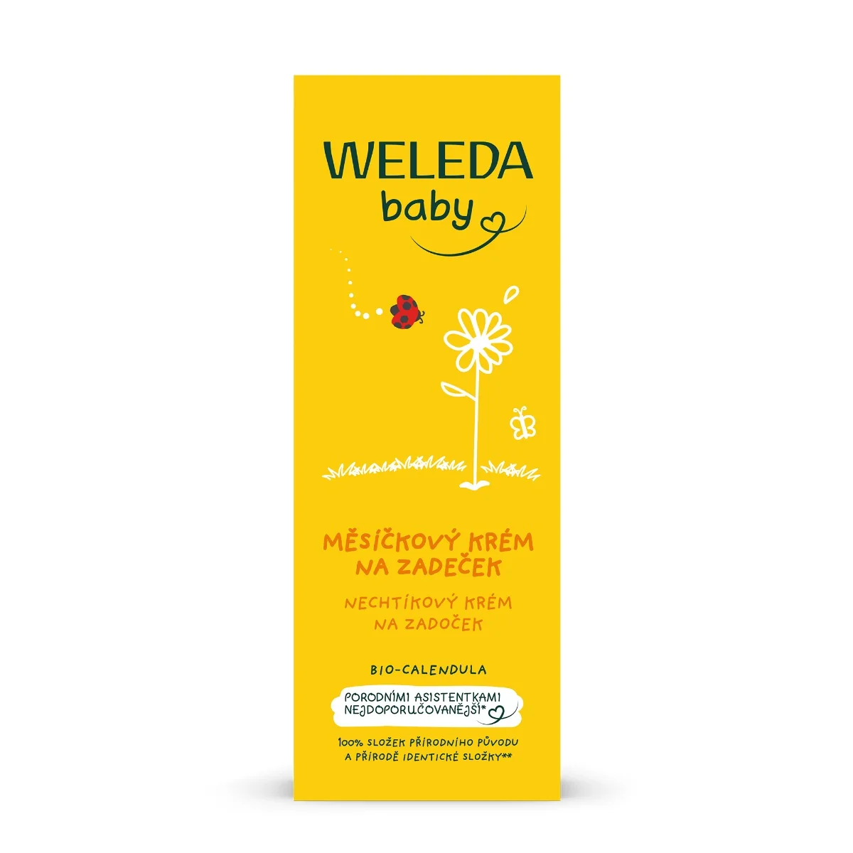 WELEDA NECHTÍKOVÝ dojčenský krém 1×75 ml, krém na zapareniny