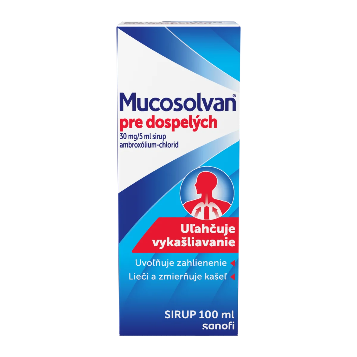 Mucosolvan Sirup pre dospelých 100 ml 1×100 ml, liek
