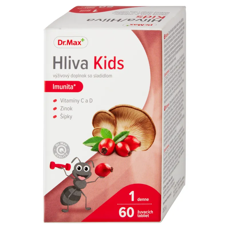 Dr. Max Hliva Kids 1×60 tbl, pre detskú imunitu