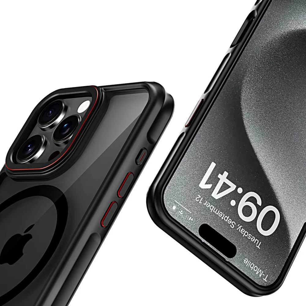 Tech-Protect Hybrid MagSafe kryt na iPhone 16 Pro, čierny 