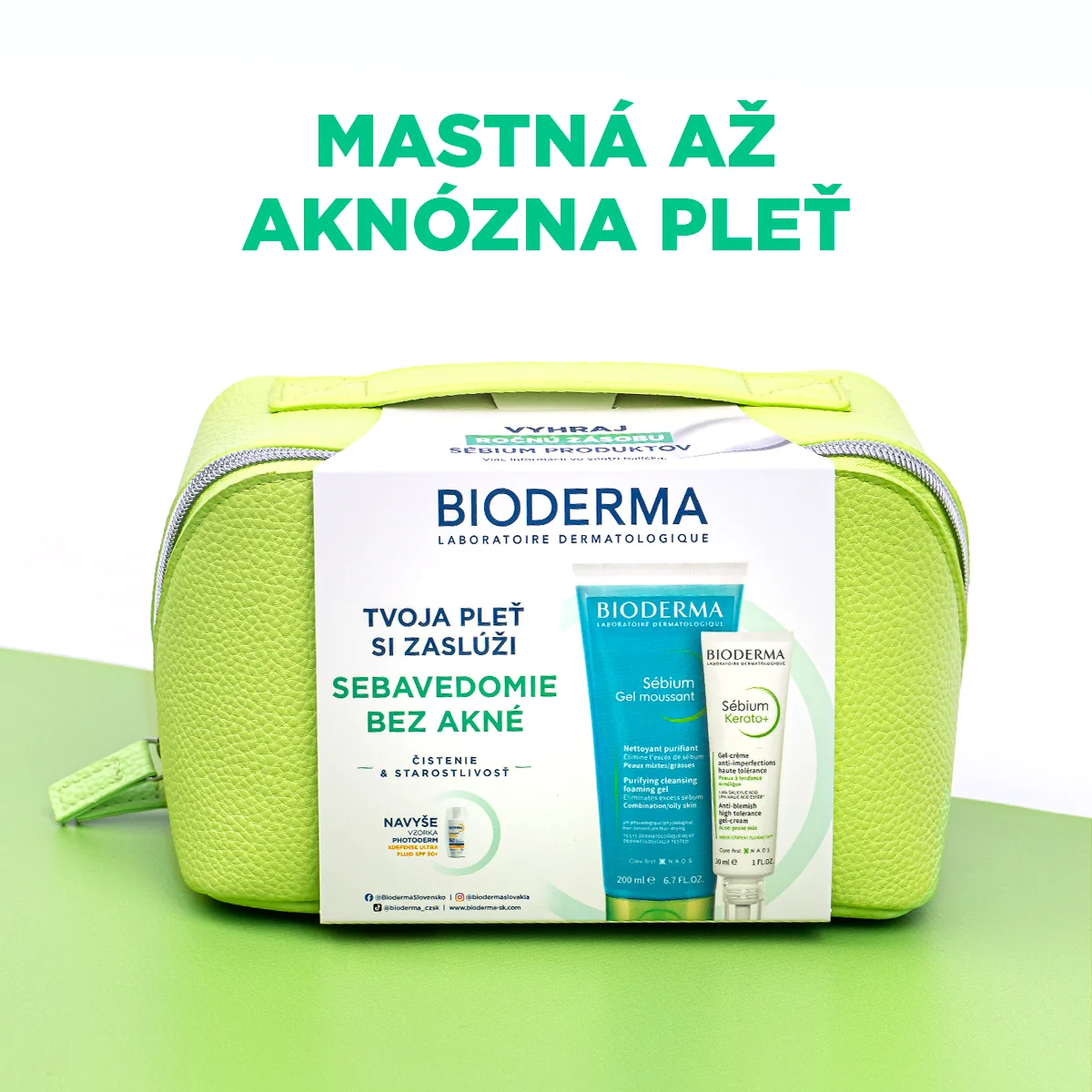 Bioderma Sébium darčekový balíček pre pleť s akné 1 set