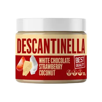 DESCANTINELLA Strawberry White Chocolate Coconut 1×330 g, nátierka