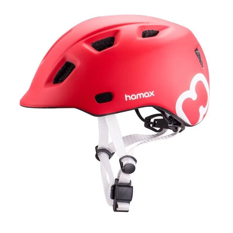 HAMAX Cyklohelma Thundercap Red/Silver 52-57 1×1 ks, cyklistická prilba