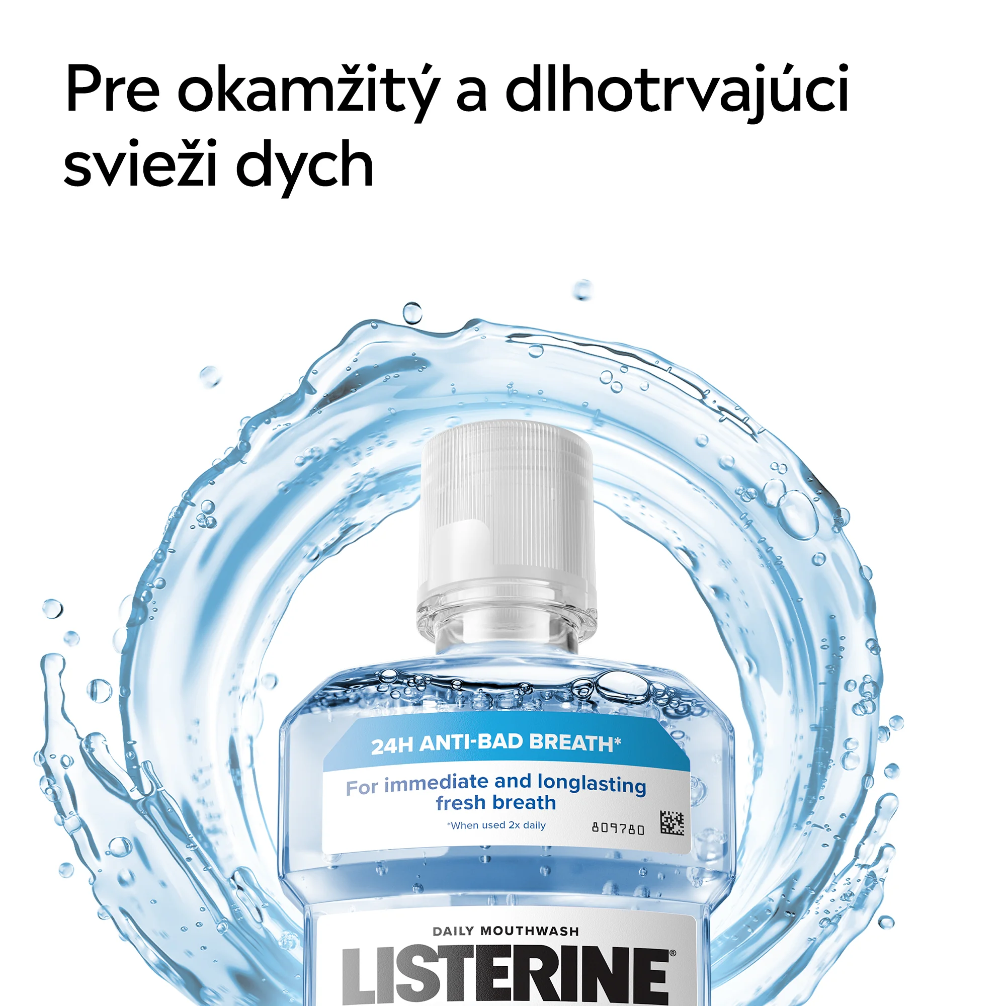 LISTERINE® PROFESSIONAL FRESH BREATH+ 500 ml