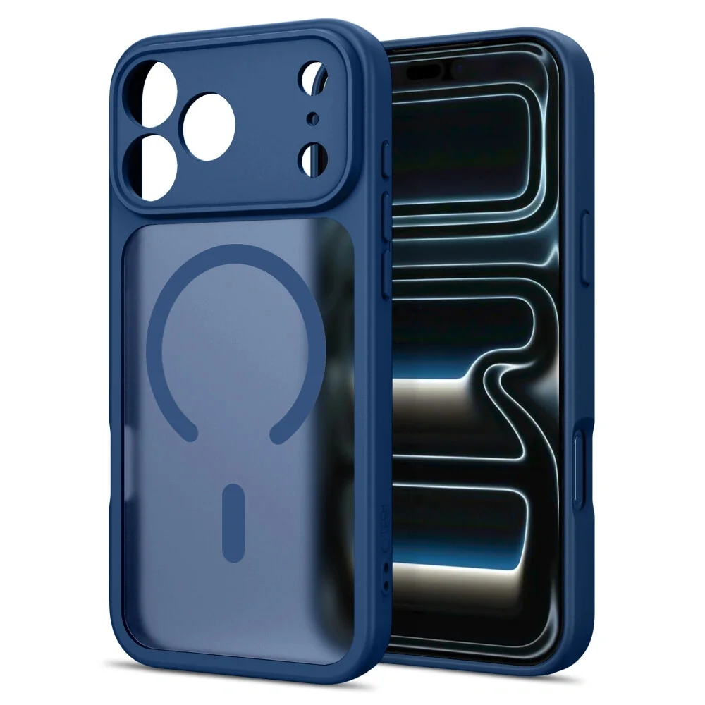 Tech-Protect BasicMag MagSafe kryt na iPhone 17 Pro Max / 18 Pro Max, tmavomodrý