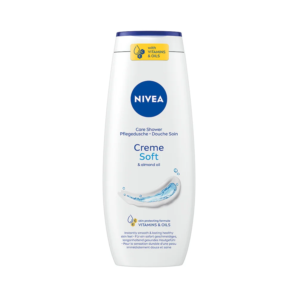 NIVEA Sprchovací gél Creme Soft 500ml 1×500 ml, sprchovací gél