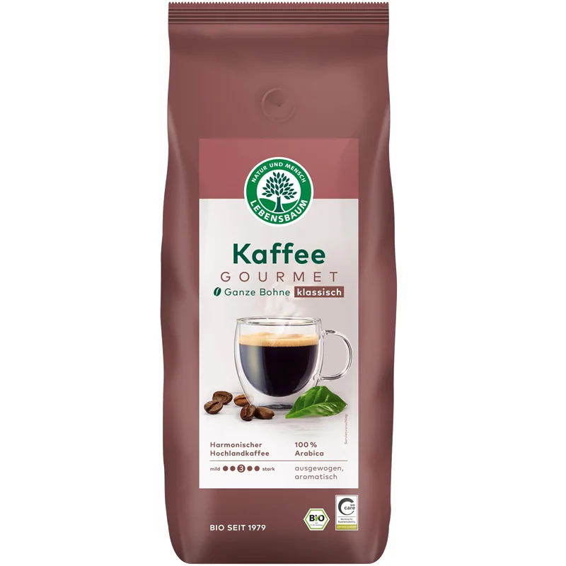 Gourmet Kaffee BIO 1kg - Zrnková káva