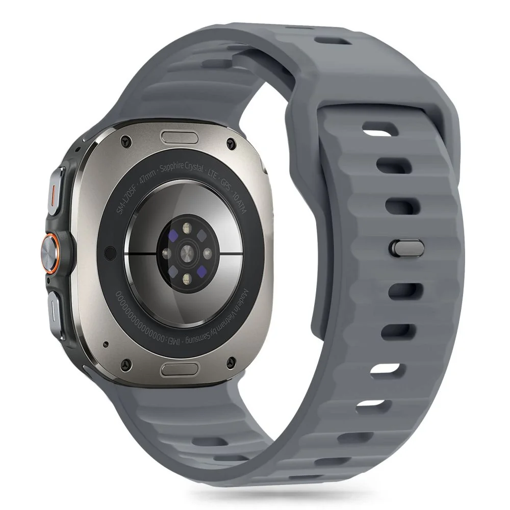 Tech-Protect Silicone Line remienok na Samsung Galaxy Watch Ultra 47mm , crayon grey