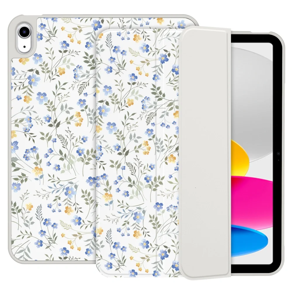 Tech-Protect SC Pen puzdro na iPad 10.9'' 10gen 2022 / 11'' 11gen 2025 , spring flowers