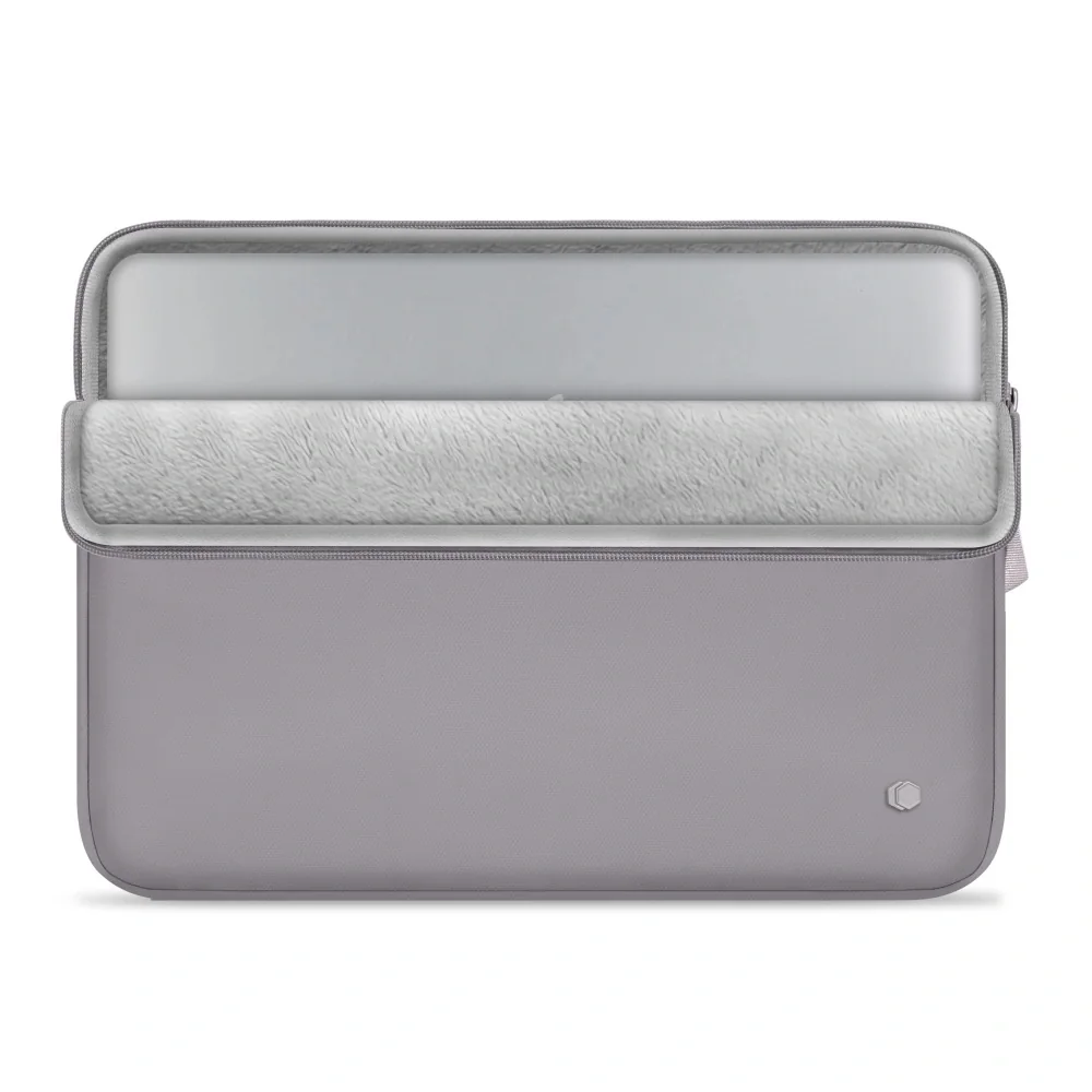 Tech-Protect Sleeve Plush obal na notebook 13-14'', sivý