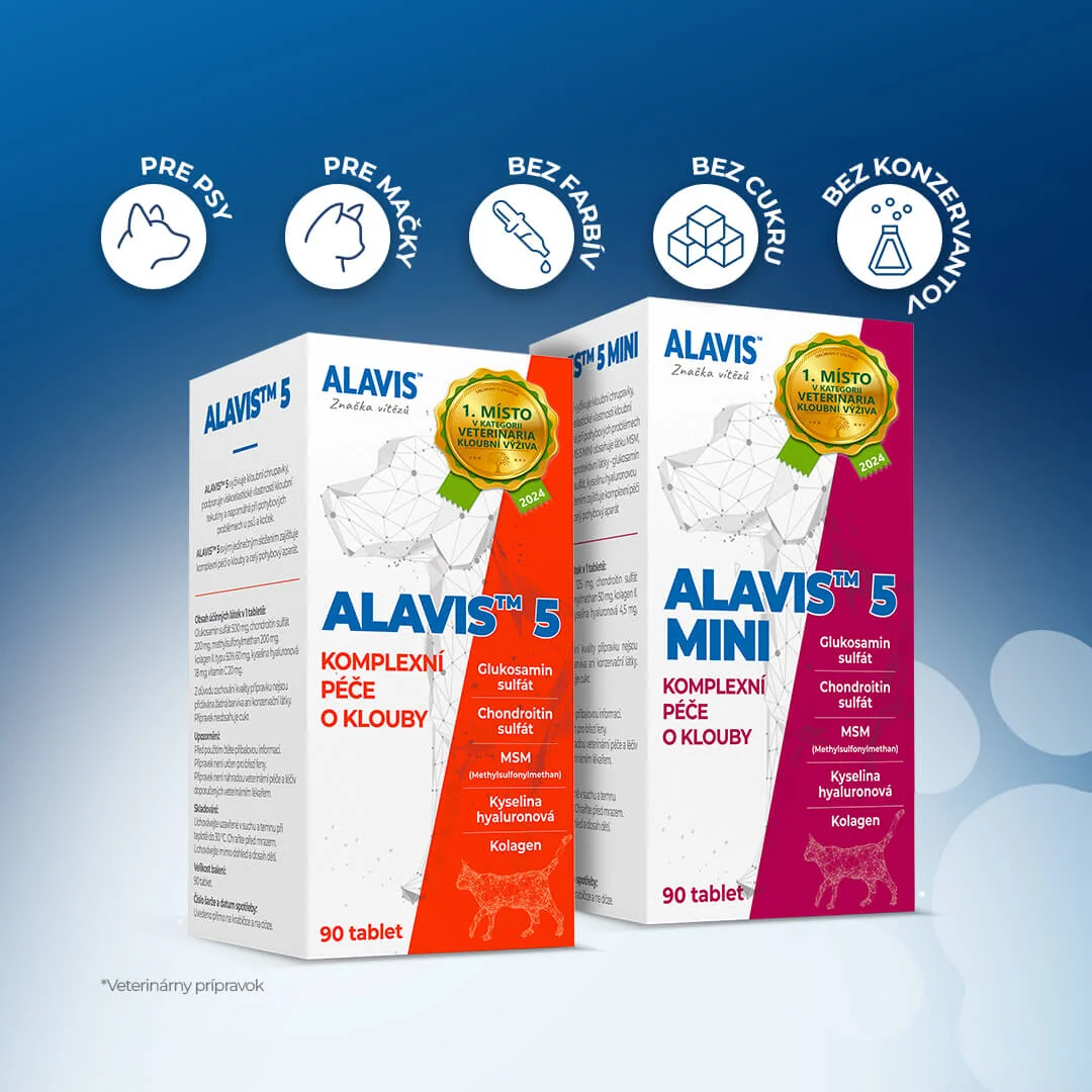 ALAVIS 5 90 tbl 1×90 tbl, komplexná kĺbová výživa