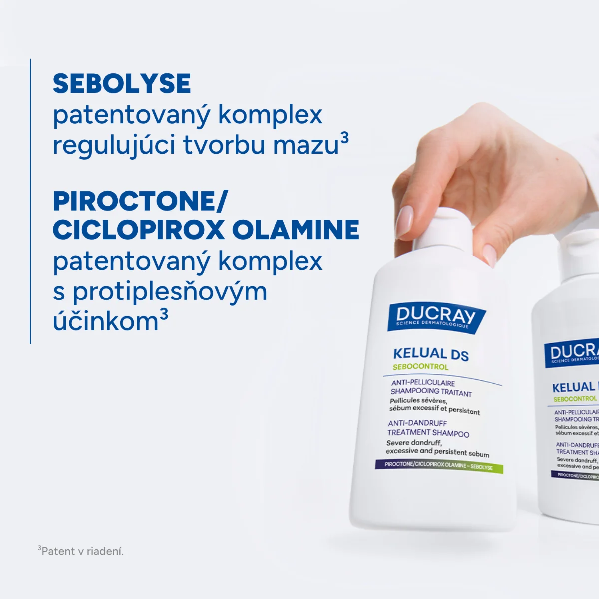 DUCRAY KELUAL DS SEBOCONTROL Šampón 100 ml