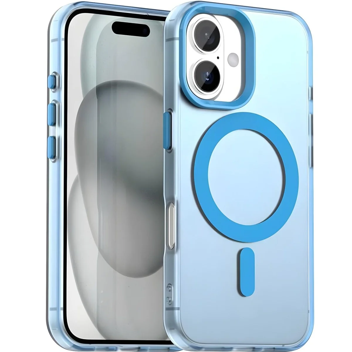 Puzdro Techsuit CandyCase MagSafe pre iPhone 17 Modrá