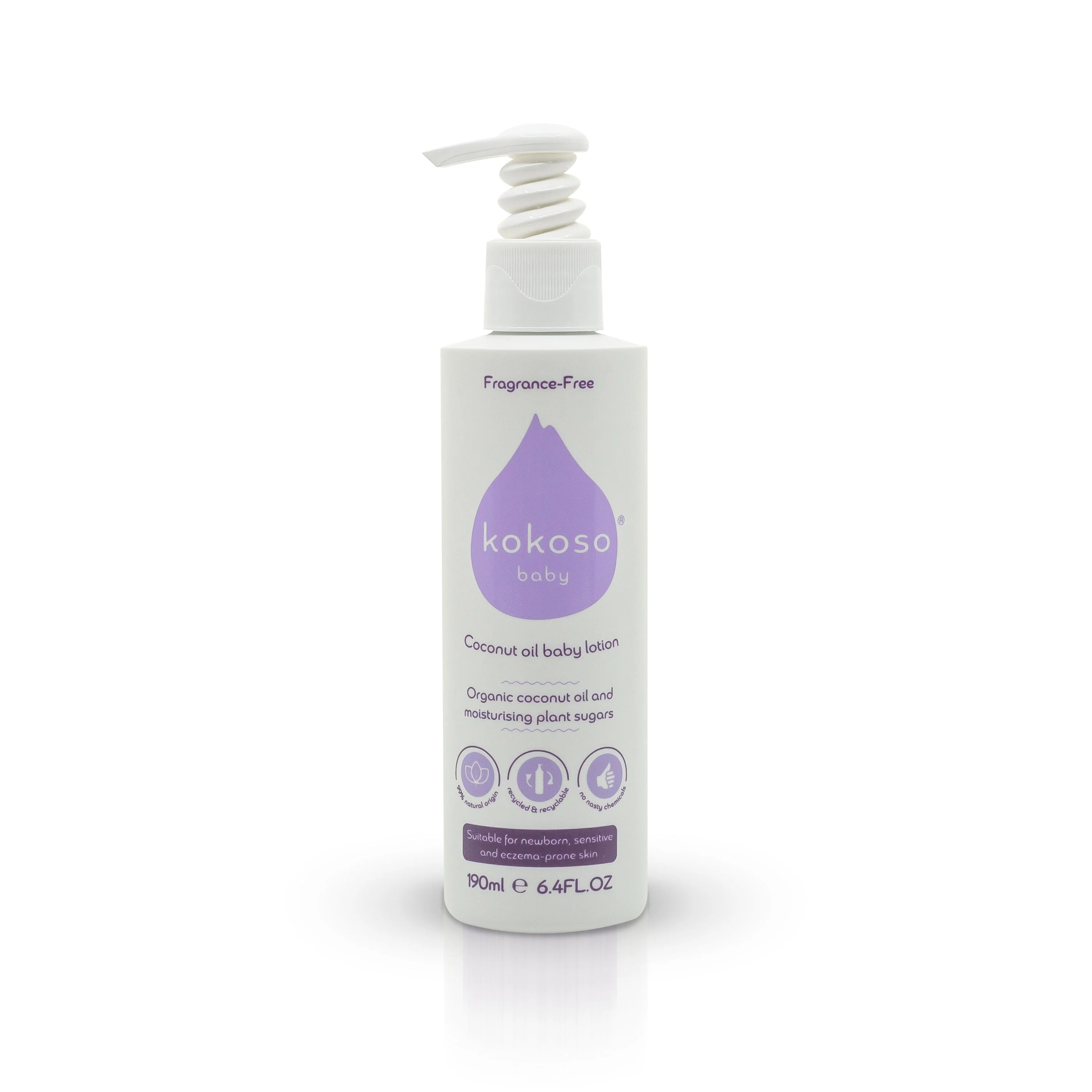 Kokoso Baby Telove Mlieko Bez Parfum 1×190 ml, telové mlieko pre deti