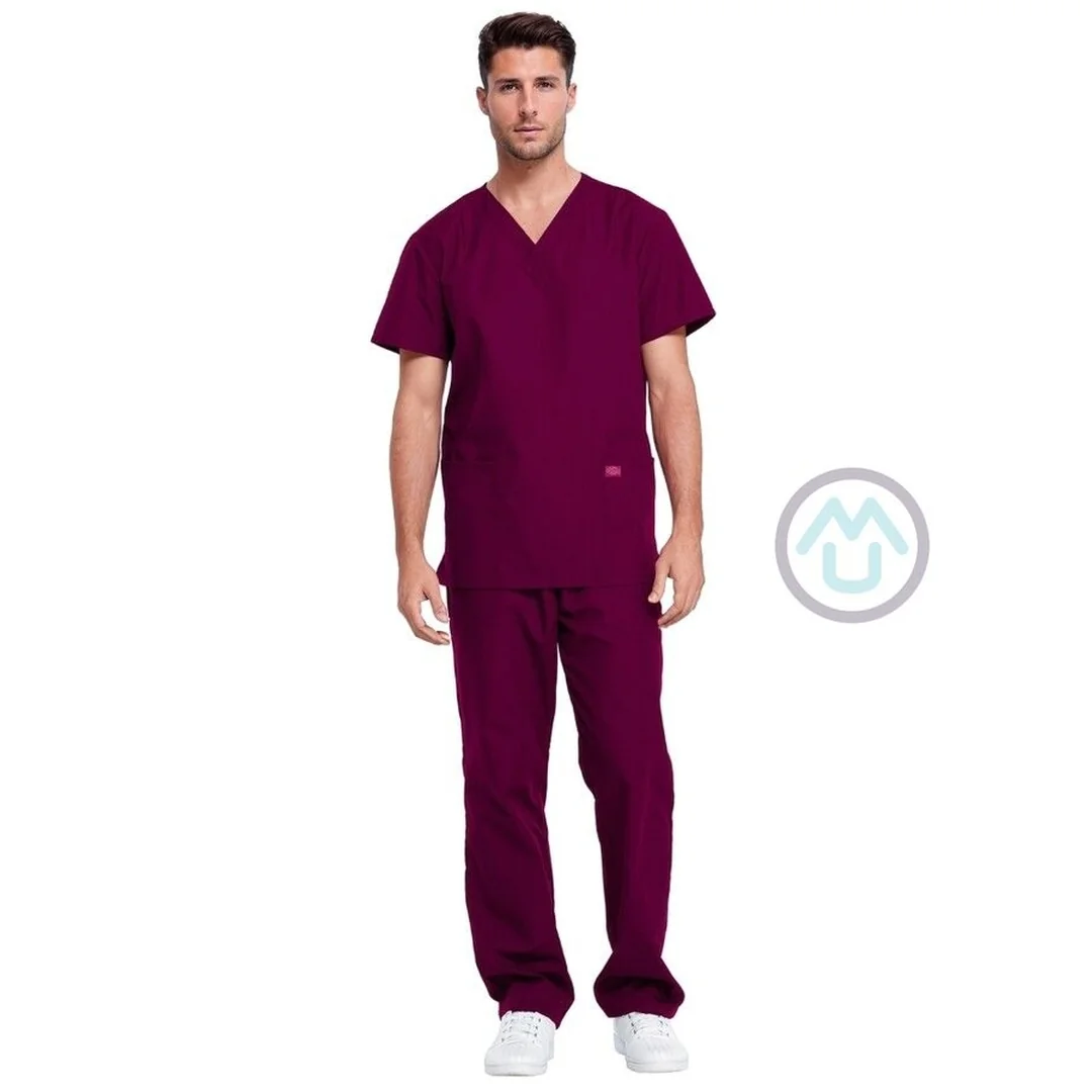Unisex Dickies MEDICAL SET - vínová L