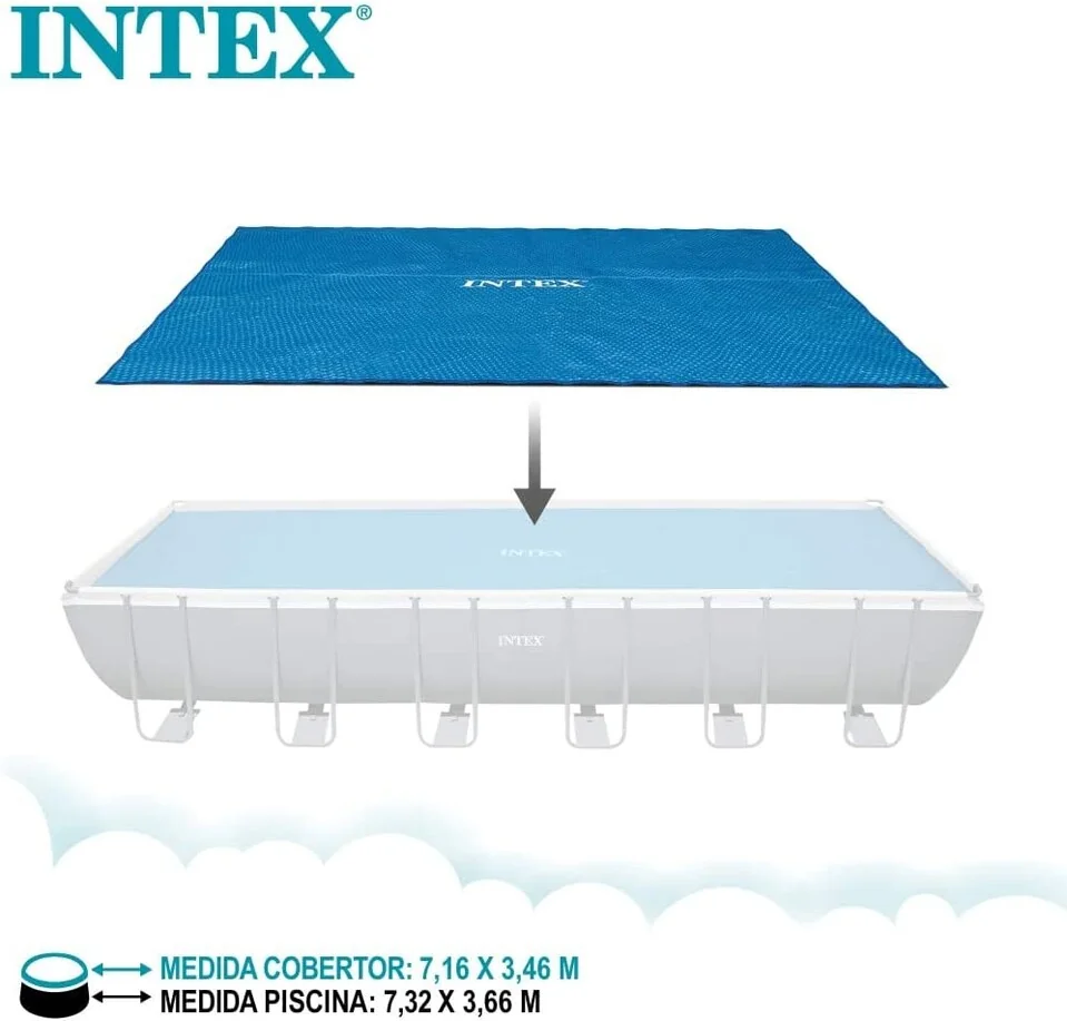 Intex 28029 Solárna plachta na bazén 488x244cm