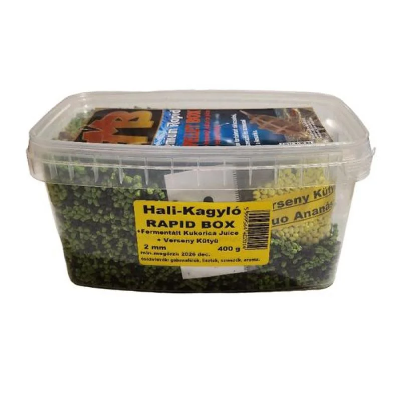 BUKI MIX Premium Rapid Pellet Box 2mm / 400g Halibut- mušľa