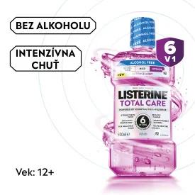 LISTERINE® TOTAL CARE INTENSE BEZ ALKOHOLU 500 ml