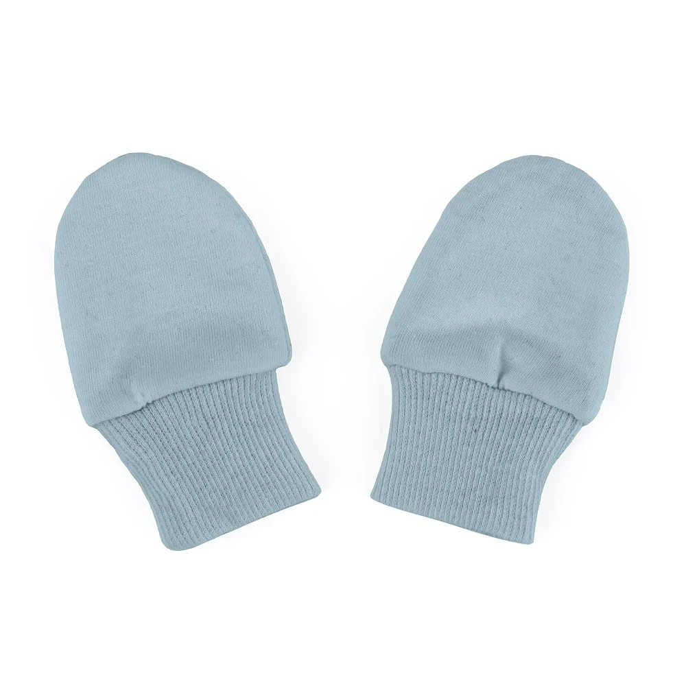 PETITE&MARS Rukavičky kojenecké Smoothie Sky Blue 1x2 ks, kojenecké rukavičky