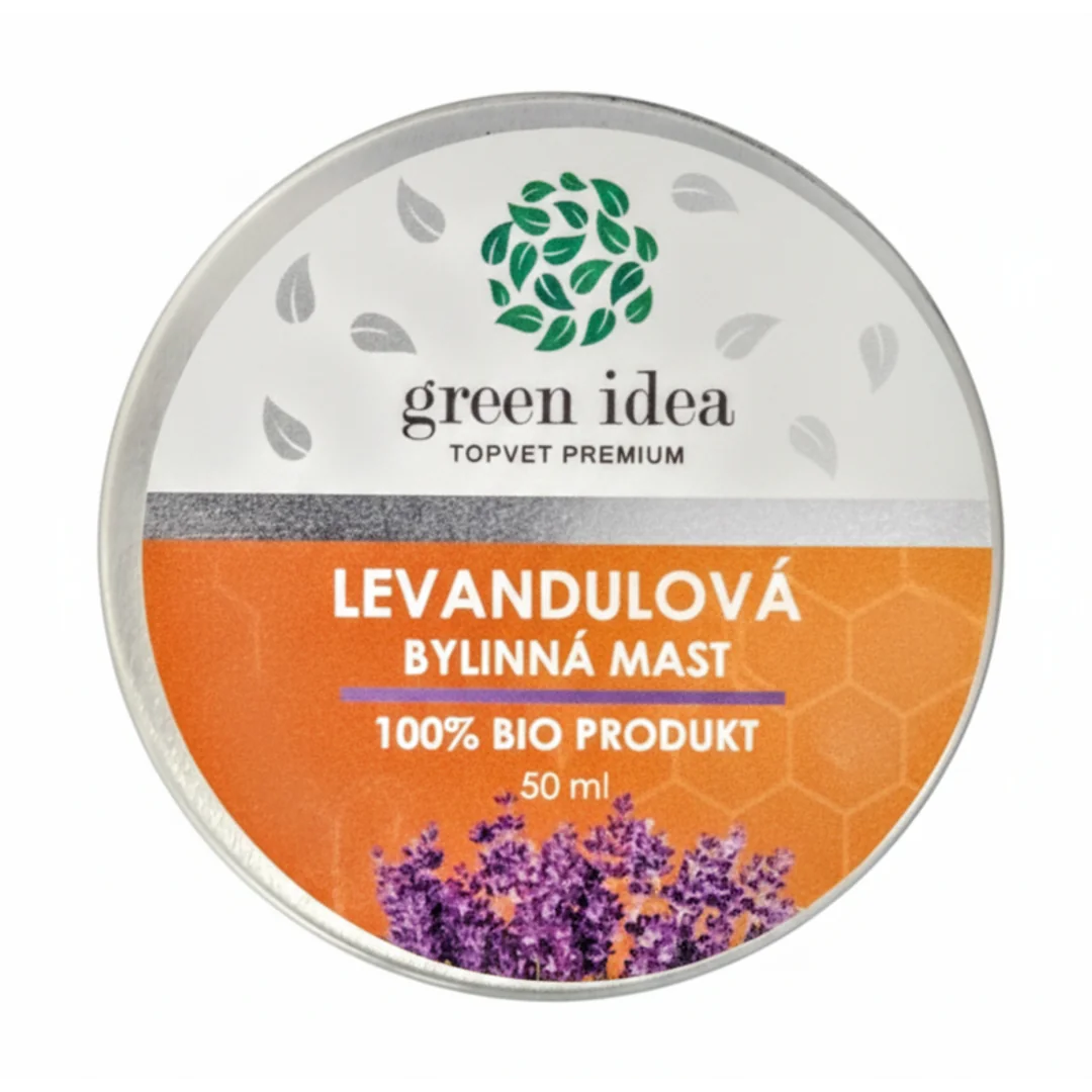 TOPVET GREEN IDEA Levanduľová bylinná masť 50ml