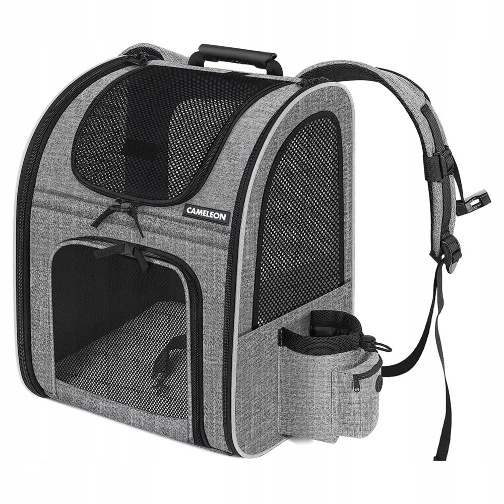 MG Animal Backpack V2 prepravná taška pre psy a mačky, sivá