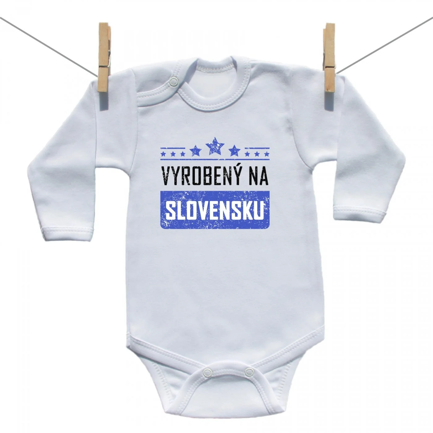 Boodyy Body s dlhým rukávom Vyrobený na Slovensku Veľkosť: 62