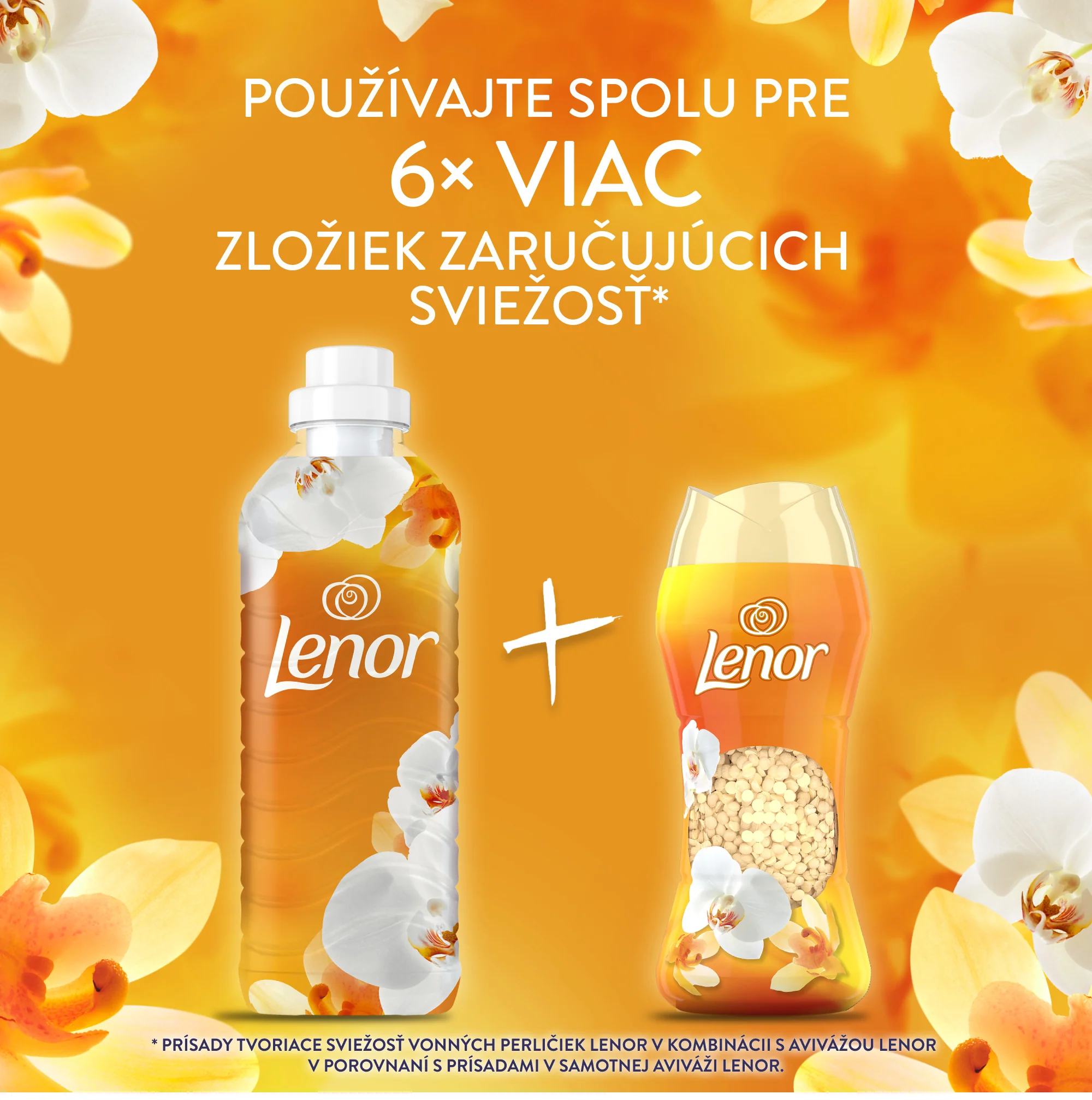 Lenor Orchid & Vanilla aviváž 118 praní 2478 ml
