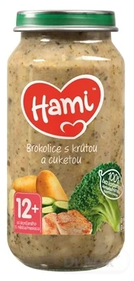 Hami príkrm Brokolica s morkou a cuketou (od ukonč. 12. mesiaca) 1x250 g