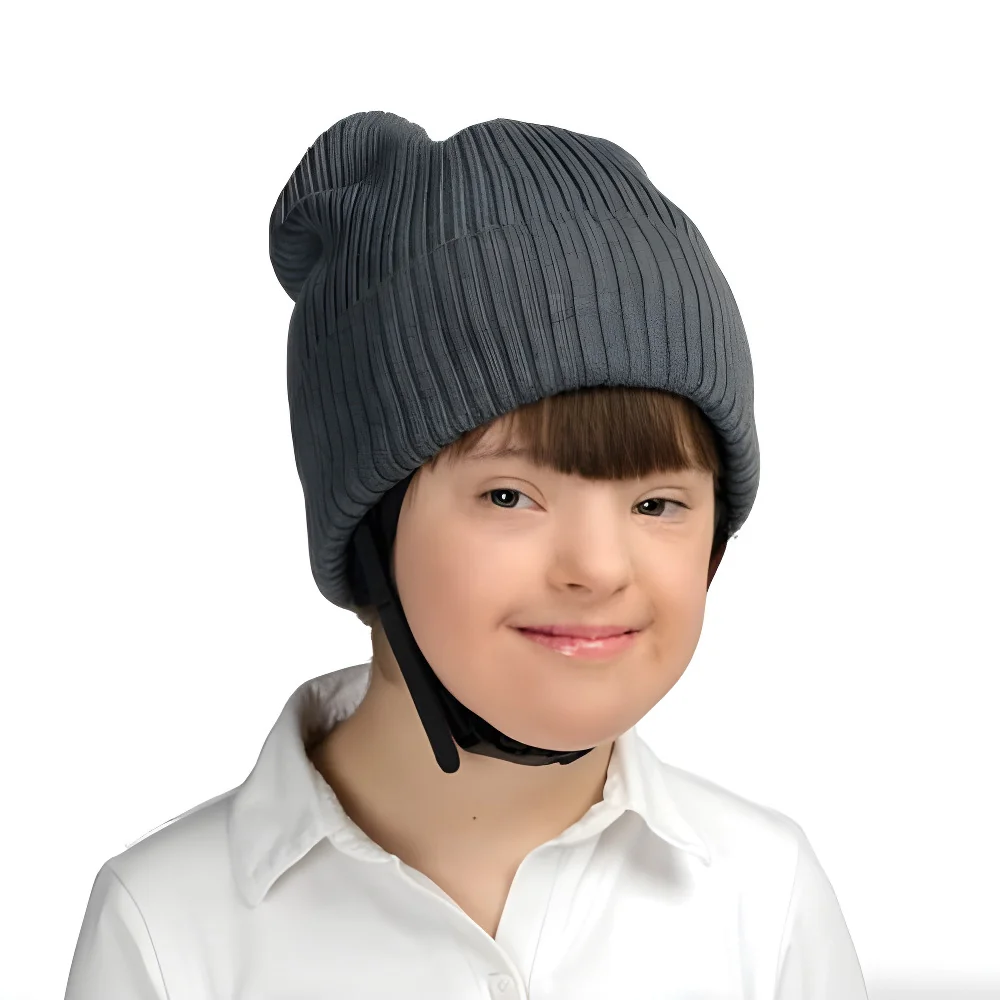 Lenny mini ochranná čiapka šedá - 53-55