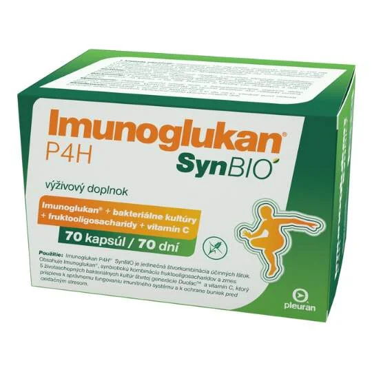 IMUNOGLUKAN P4H SYNBIO 1×70 cps, výživový doplnok