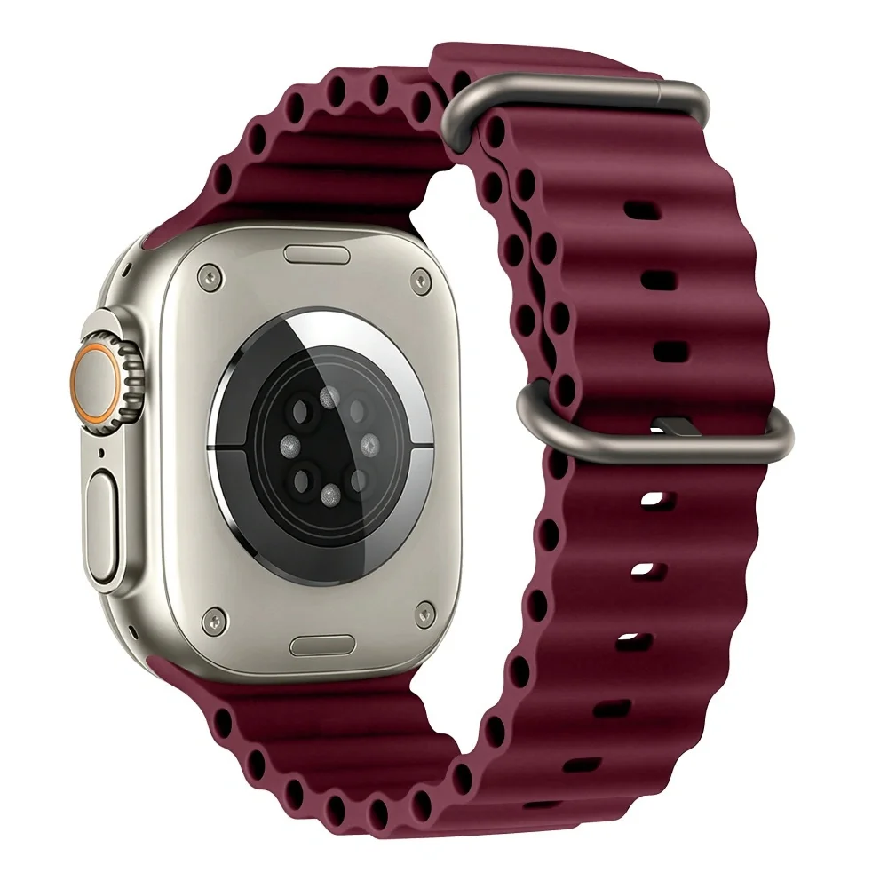 Tech-Protect Iconband Pro remienok na Apple Watch 44 / 45 / 46 / 49 mm, deep burgundy