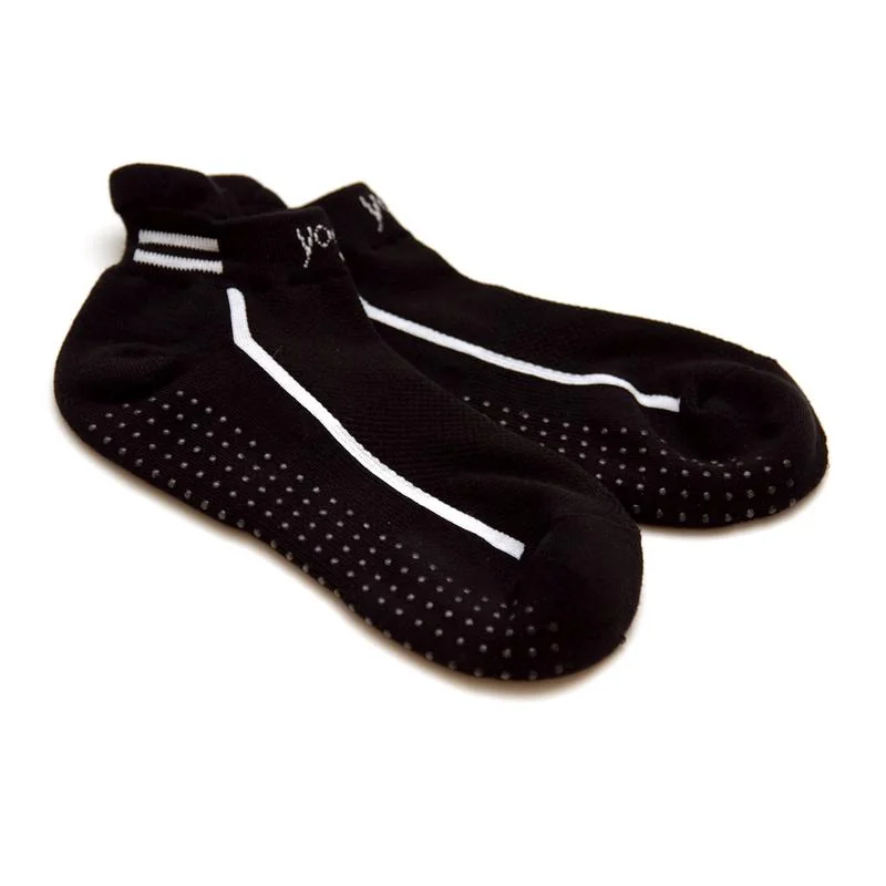 Protišmykové ponožky na jogu SISSEL® Yoga Socks Farba: čierna, Veľkosť: L/XL (41-45)