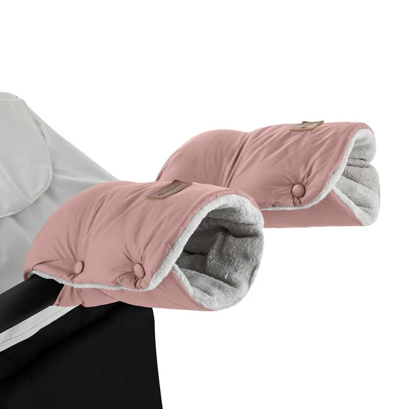 Petite&Mars Jasie rukávnik/rukavice na kočík Dusty Pink