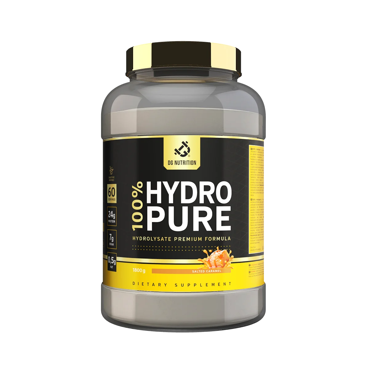 100% Hydropure Premium Slaný karamel 1800 g
