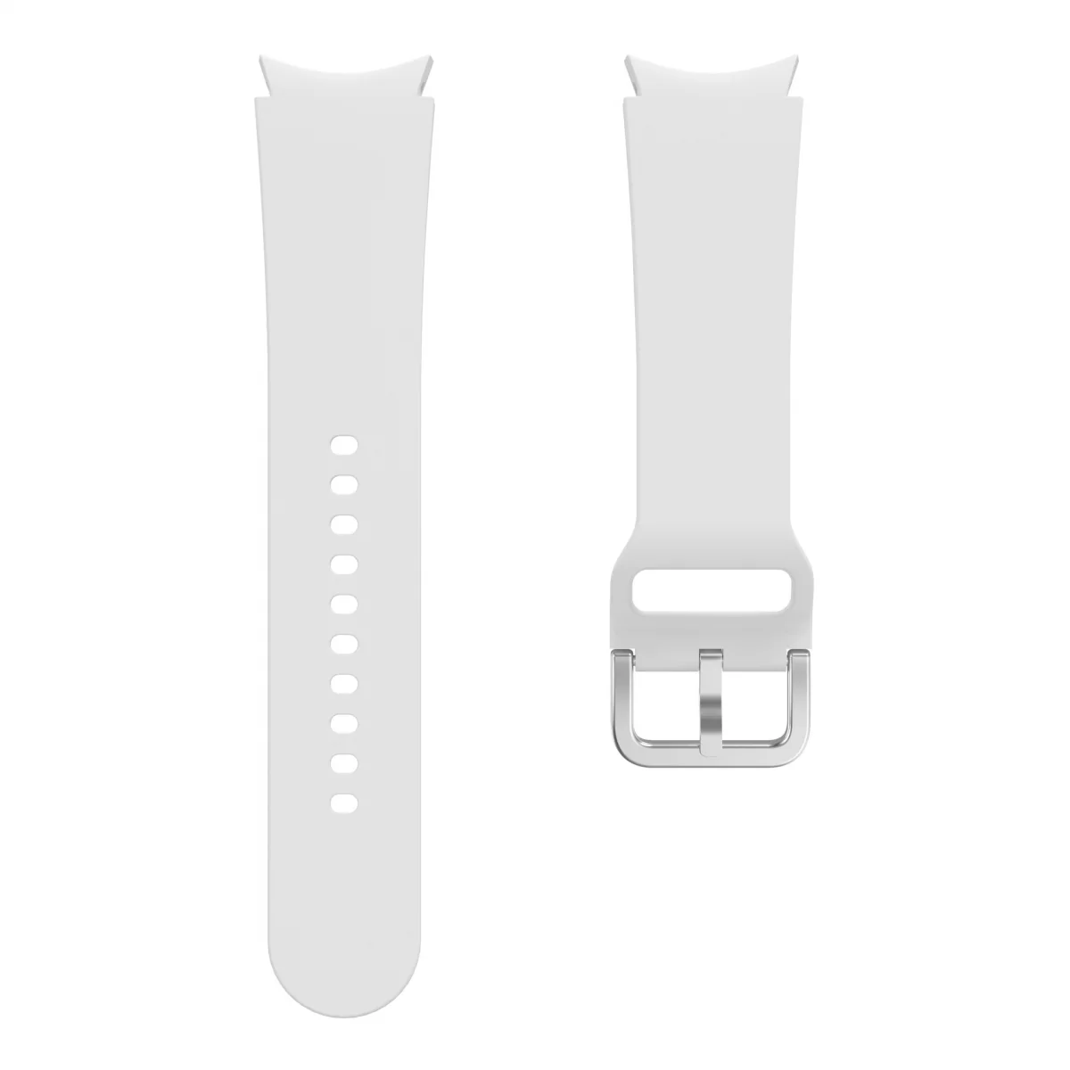Bstrap Silicone remienok na Samsung Galaxy Watch 4 / 5 / 5 Pro / 6 white