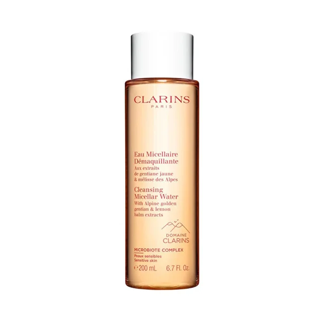 Clarins Micelárna voda pre citlivú pleť 1×200 ml, micelárna voda