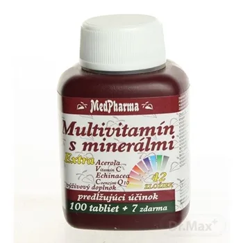 MedPharma Multivitamín s minerálmi extra 1×107 tbl, výživový doplnok