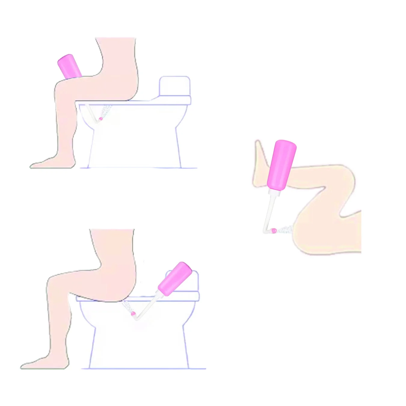 Fľaša na intímnu hygienu po pôrode
