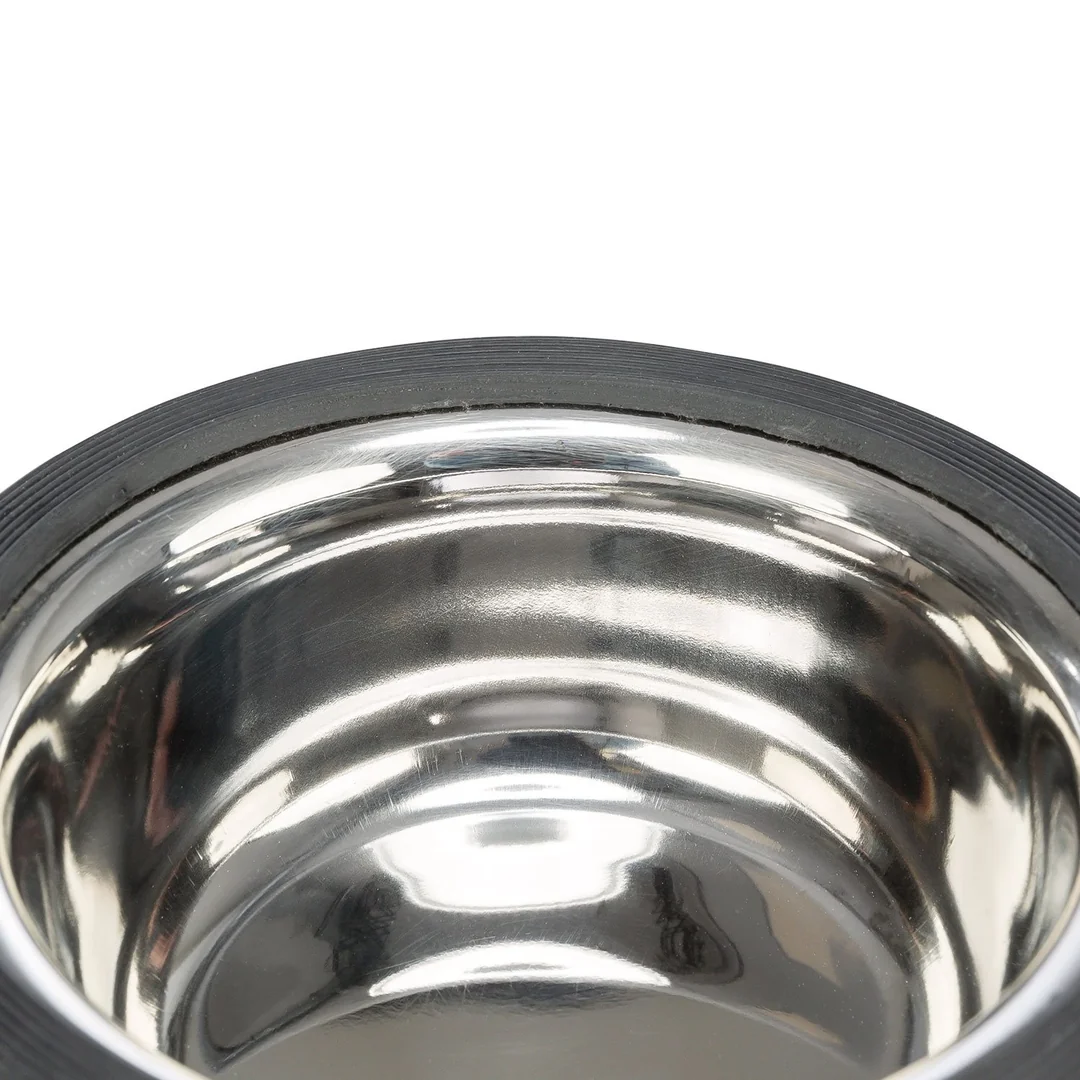 Miska nerez, plast obal 0,45 l*13 cm