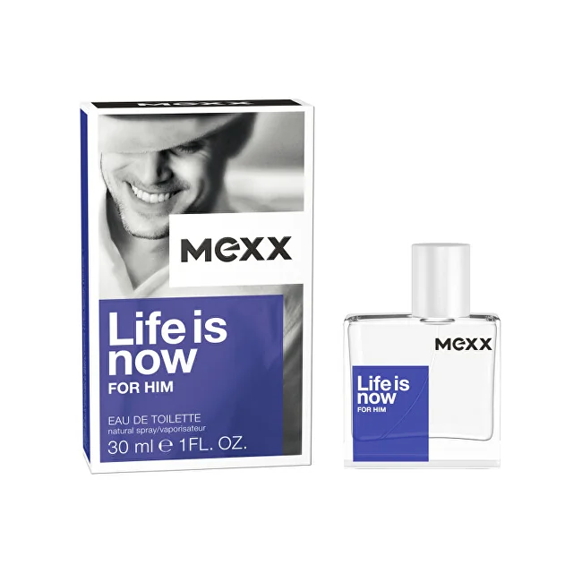 Mexx Life Is Now For Him Edt 30ml 1×30 ml, toaletná voda