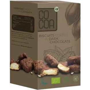 COCOA Chrumkavé Mini sušienky v horkej čokoláde BIO 80g 1×80 g