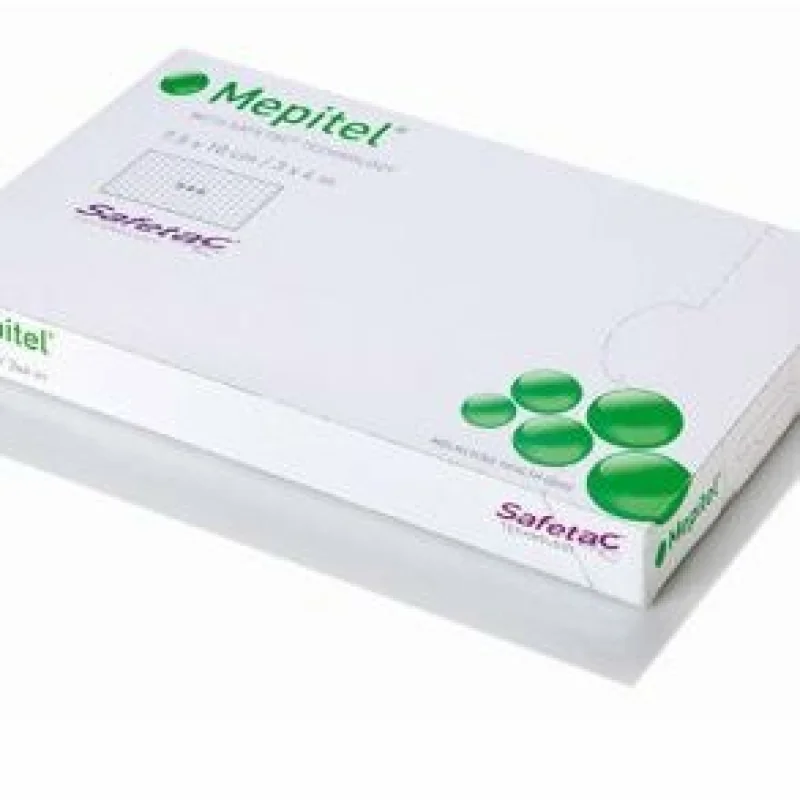 MOLNLYCKE Mepitel kontaktný obväz Safetac 5 x 7,5 cm, 10 ks