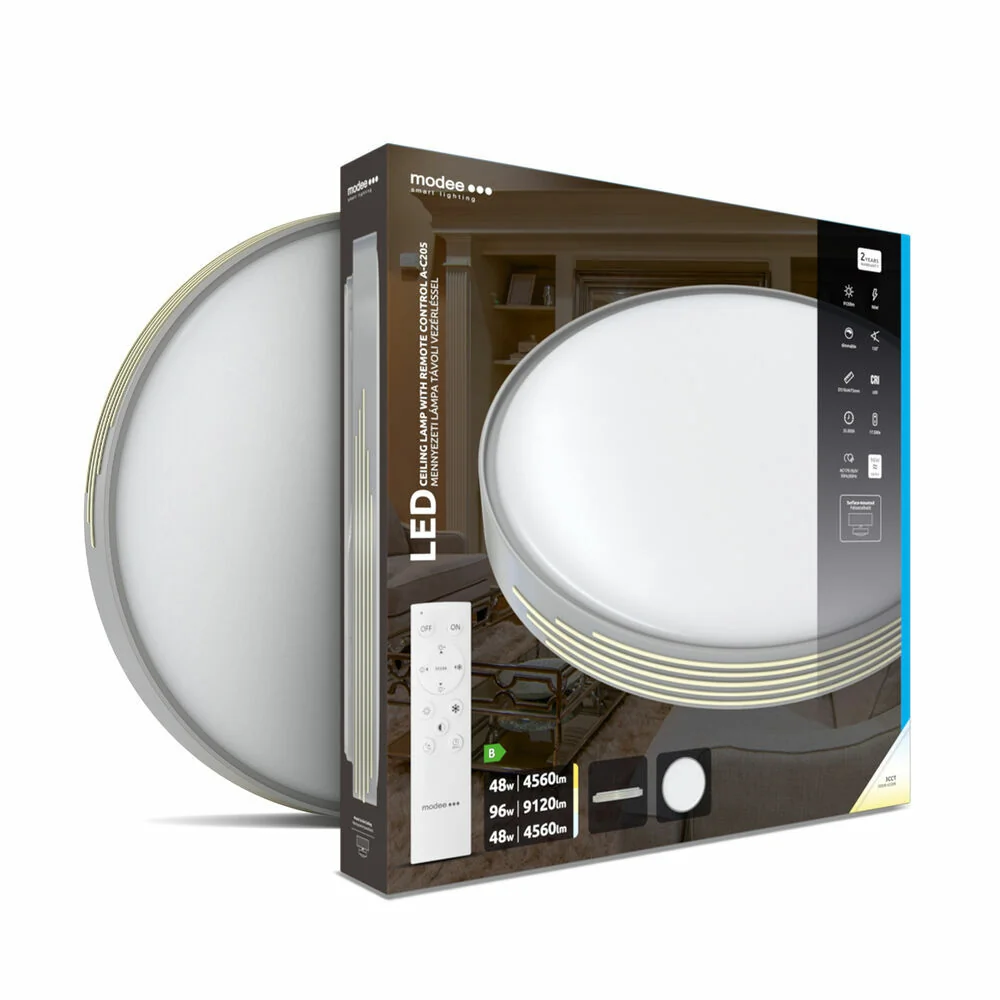 Modee LED stropné svietidlo 96W + diaľkové ovládanie 9120 lumenov