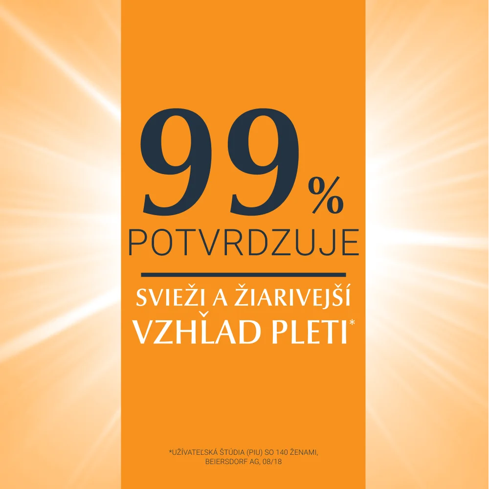 Eucerin HYALURON-FILLER 3x EFFECT Vitamin C booster 1×7,5 ml, po 7 dňoch viditeľný výsledok