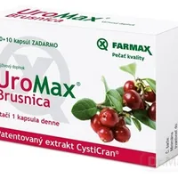 URO MAX BRUSNICA 10+10 CPS 36MG FARMAX