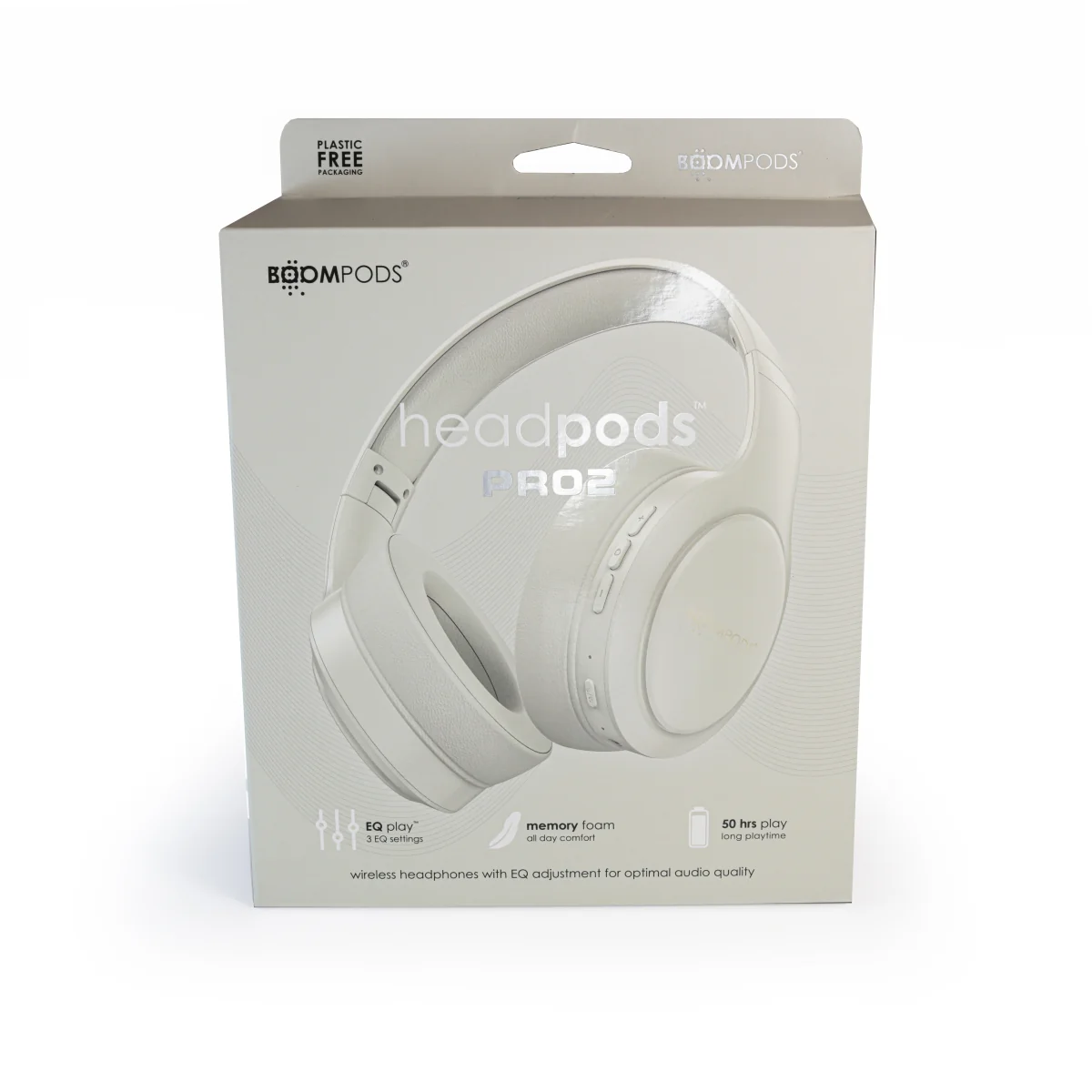BOOMPODS Headpods Pro2 bezdrôtové slúchadlá sand