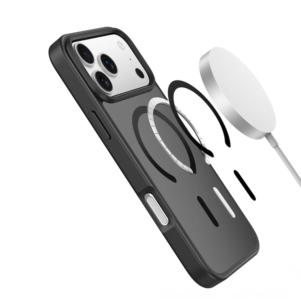 Dux Ducis Yind MagSafe kryt na iPhone 17 Pro, čierny