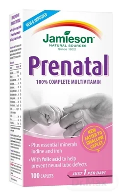 JAMIESON PRENATAL MULTIVITAMÍN 1×100 tbl, multivitamín