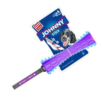 Gigwi Johnny transp. fialová / modrá 1×1 ks, hračka pre psy